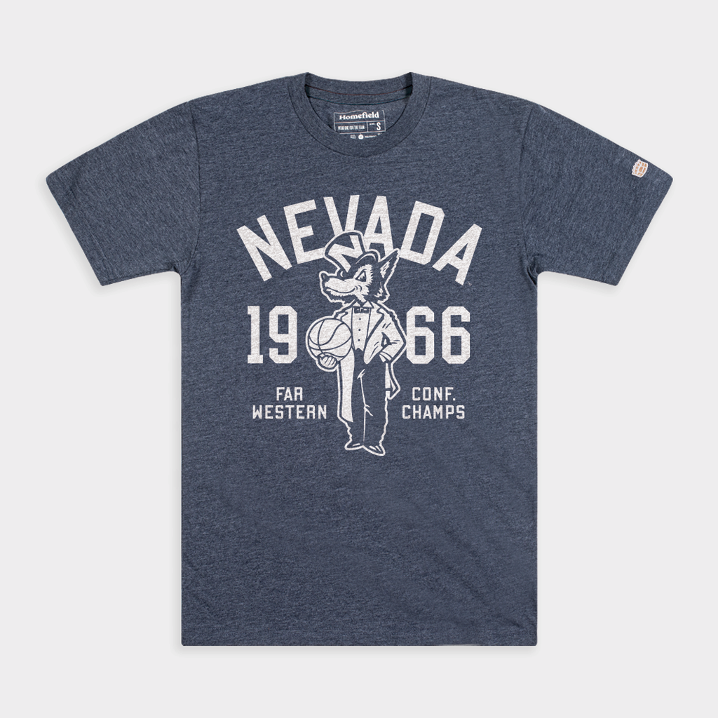 Nevada Wolf Pack 1966 Basketball Conference Champs Tee Style001 Hoodie, Sweatshirt | CoreVibeTees.com (Image 1)