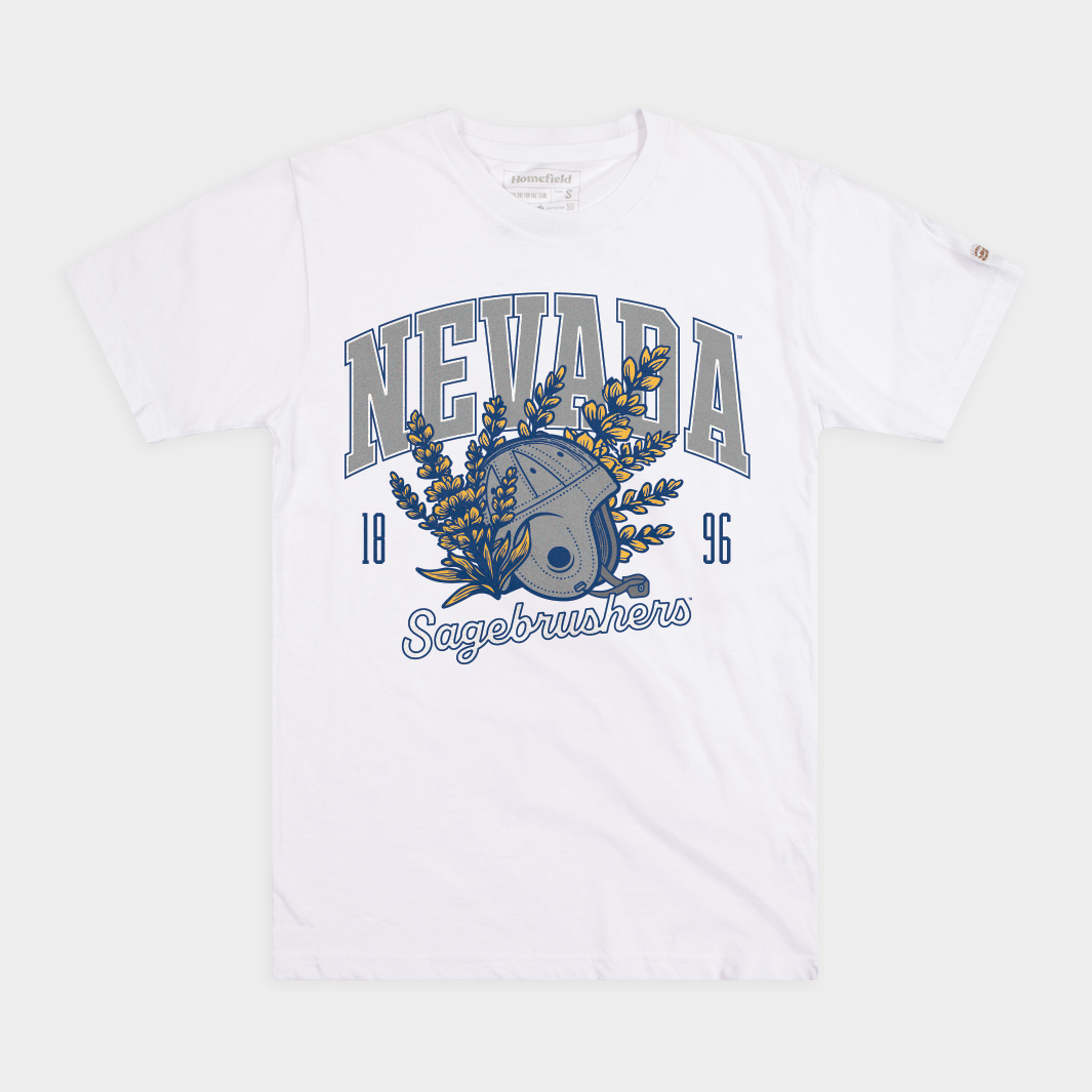 Nevada Football Est. 1896 Sagebrushers Retro Tee Style001 Hoodie, Sweatshirt | CoreVibeTees.com (Image 1)
