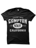 Comton Black Tee Hoodie, Sweatshirt | CoreVibeTees.com