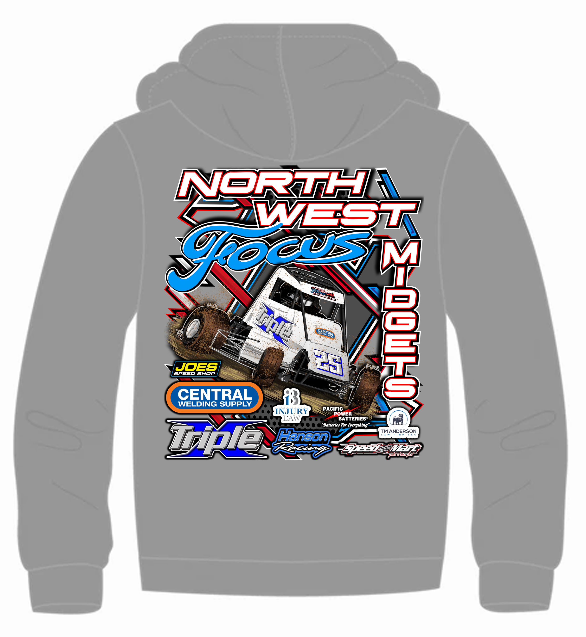Northwest Focus Midgets Sweatshirt T-Shirts, Hoodie | CoreVibeTees.com (Image 3)