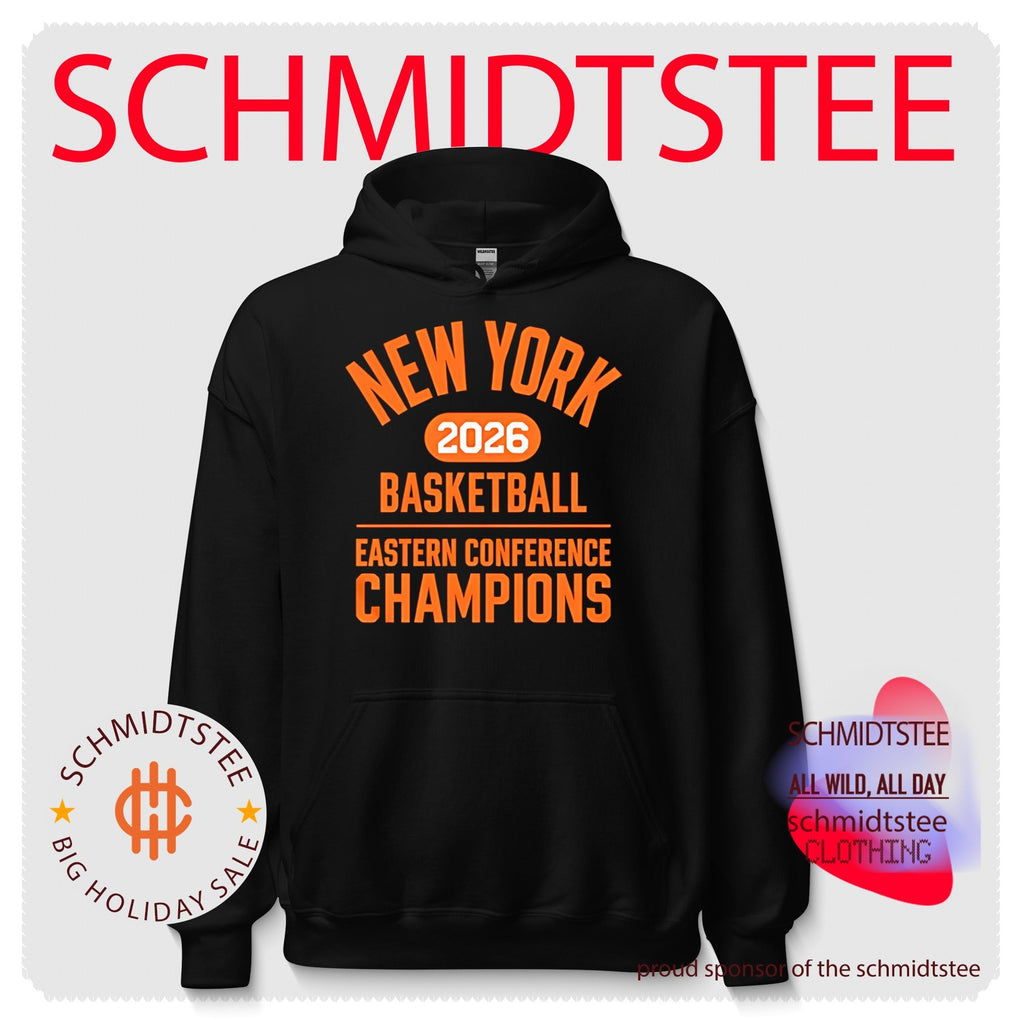 NY 2026 basketball Eastern Conference Champions simple text shirt