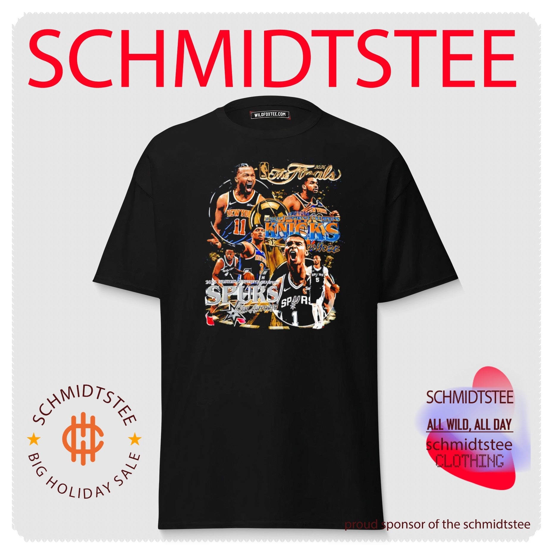 NY Knicks vs San Antonio Spurs NBA 2026 breakdown shirt