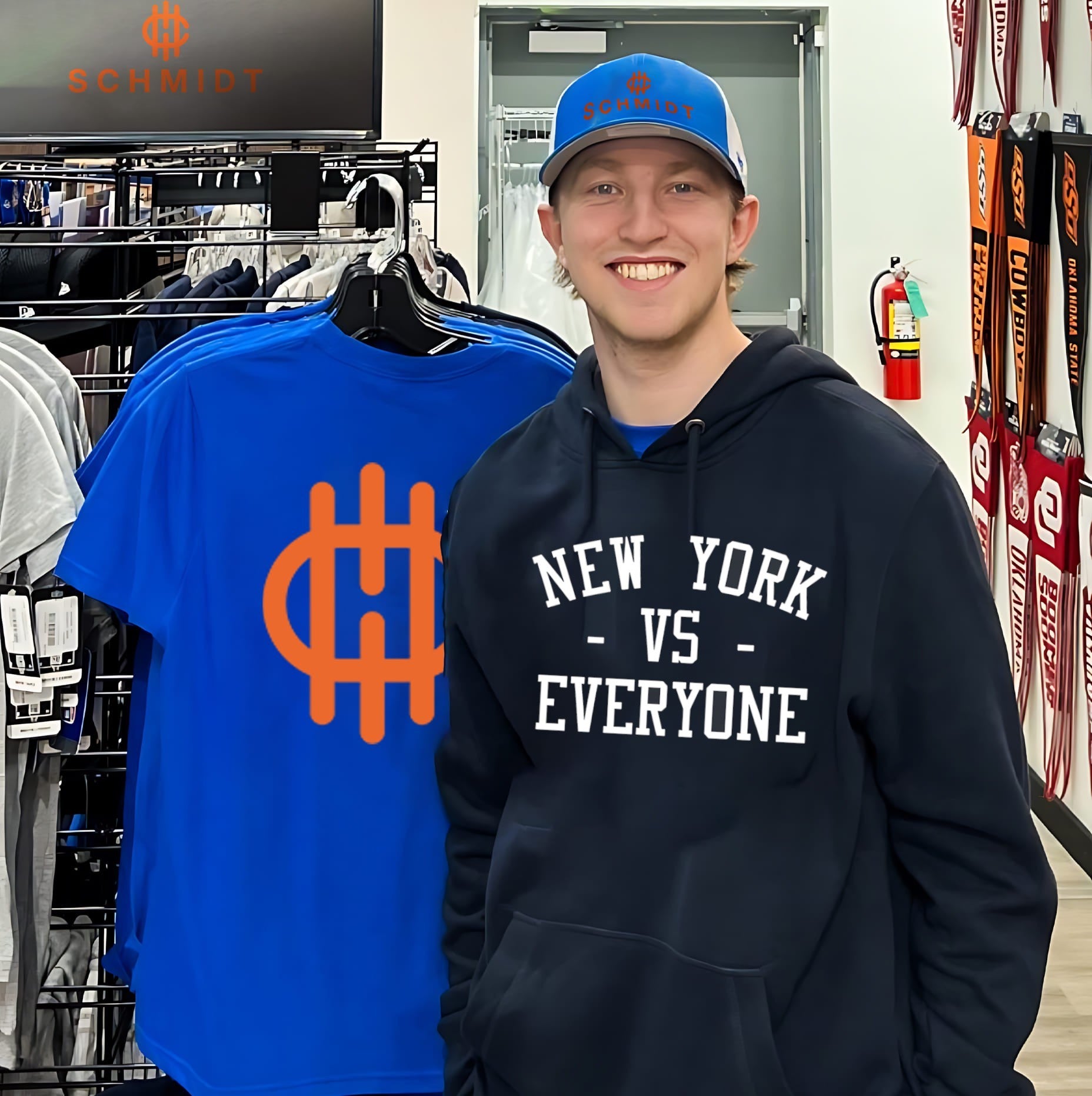 NY vs everyone simple text shirt