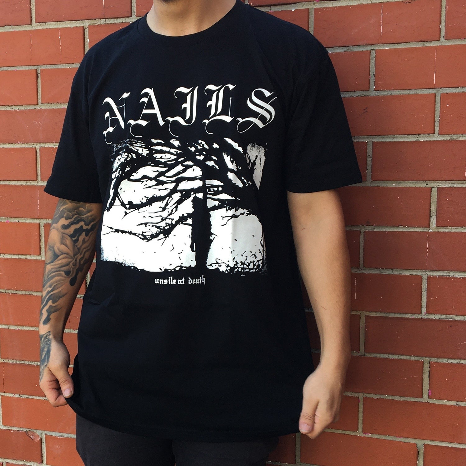 Unsilent Death T-Shirt (Black) Hoodie, Sweatshirt | CoreVibeTees.com (Image 2)