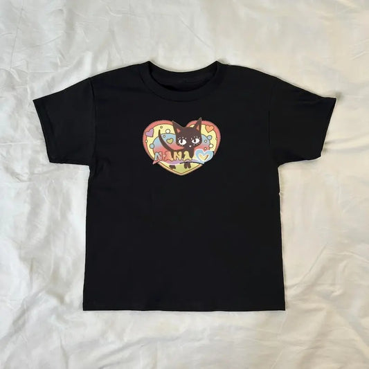Nana Anime Baby Tee, y2k clothing, Pinterest ,vintage, streetwear, trendy, black stones, hachi, nana osaki