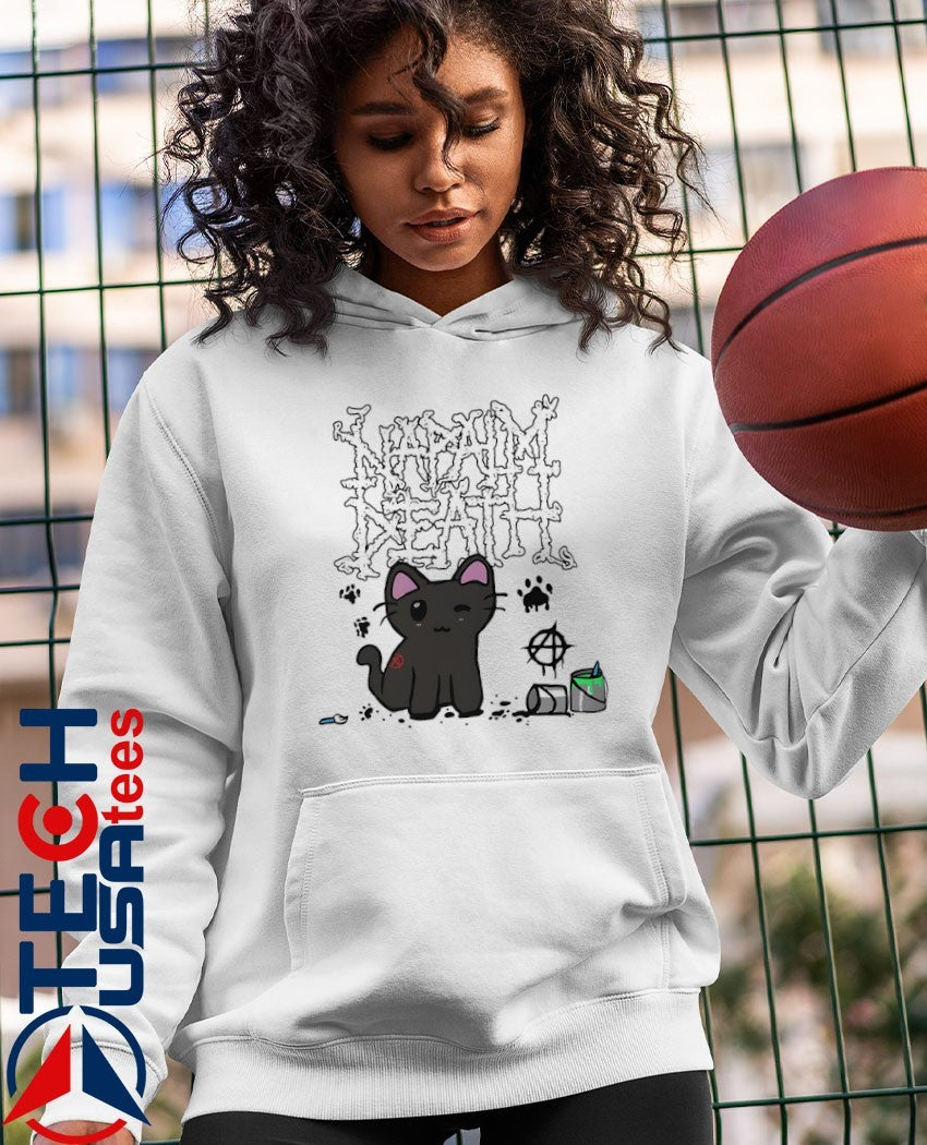 Napalm Death cat shirt