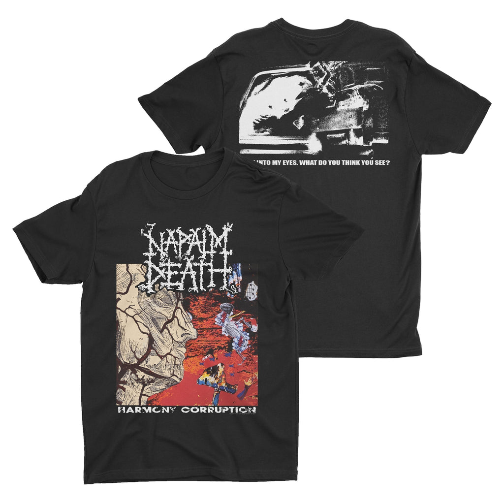 Napalm Death - Harmony Corruption t-shirt Hoodie, Sweatshirt | CoreVibeTees.com (Image 1)