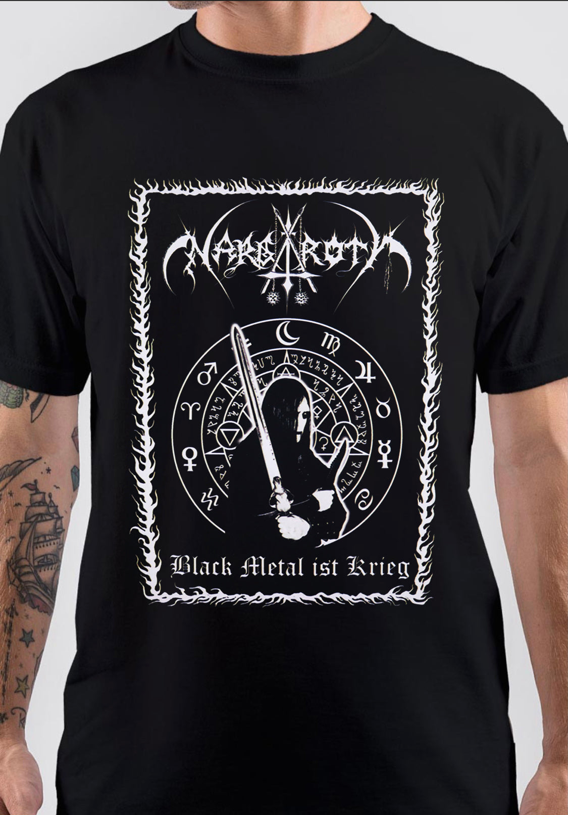 Nargaroth T-Shirt Style009 Hoodie, Sweatshirt | CoreVibeTees.com