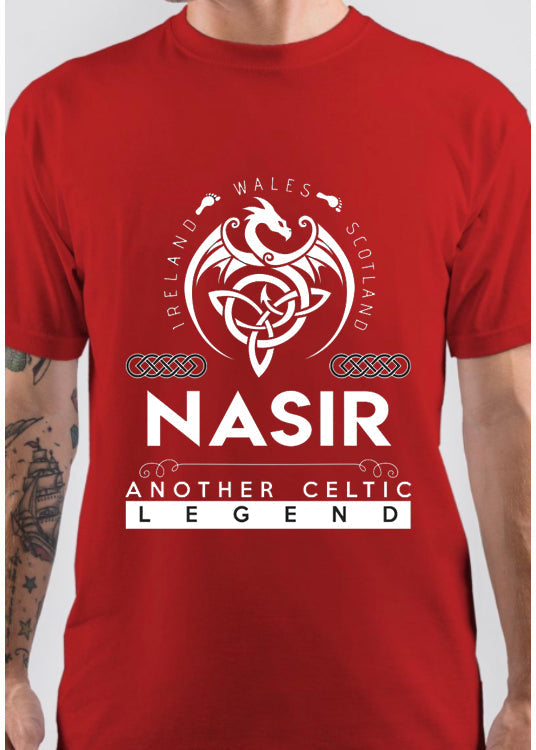 Nasir Name T Shirt â€“ Another Celtic Legend Nasir Dragon Gift Item T-Shirt Hoodie, Sweatshirt | CoreVibeTees.com