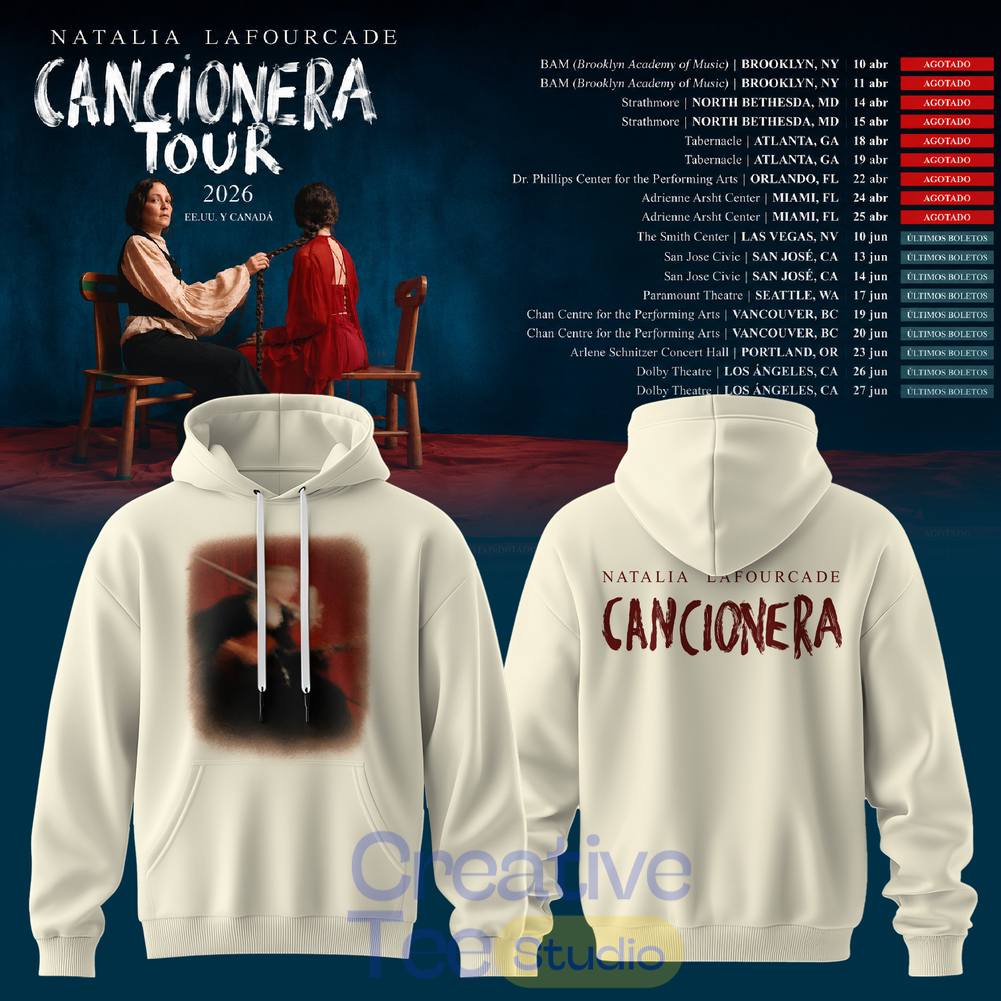 Natalia Lafourcade Cancionera Tour 2026 Dreamscape Tee Hoodie