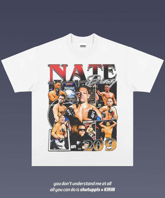 Nate Diaz 1.4 Tee | Vintage Tee Graphic T-Shirt Sweatshirt Hoodie | Sport Tee - Gift For Fan