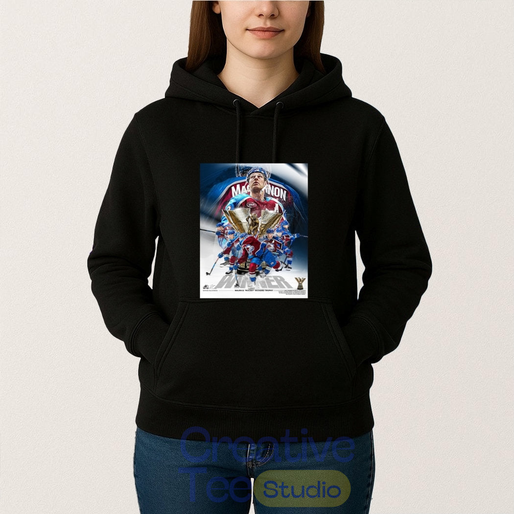 Nathan Mackinnon 2026 Rocket Richard Trophy Winner T-Shirt