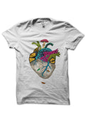 Natural Heart White Half Sleeve T-Shirt Hoodie, Sweatshirt | CoreVibeTees.com