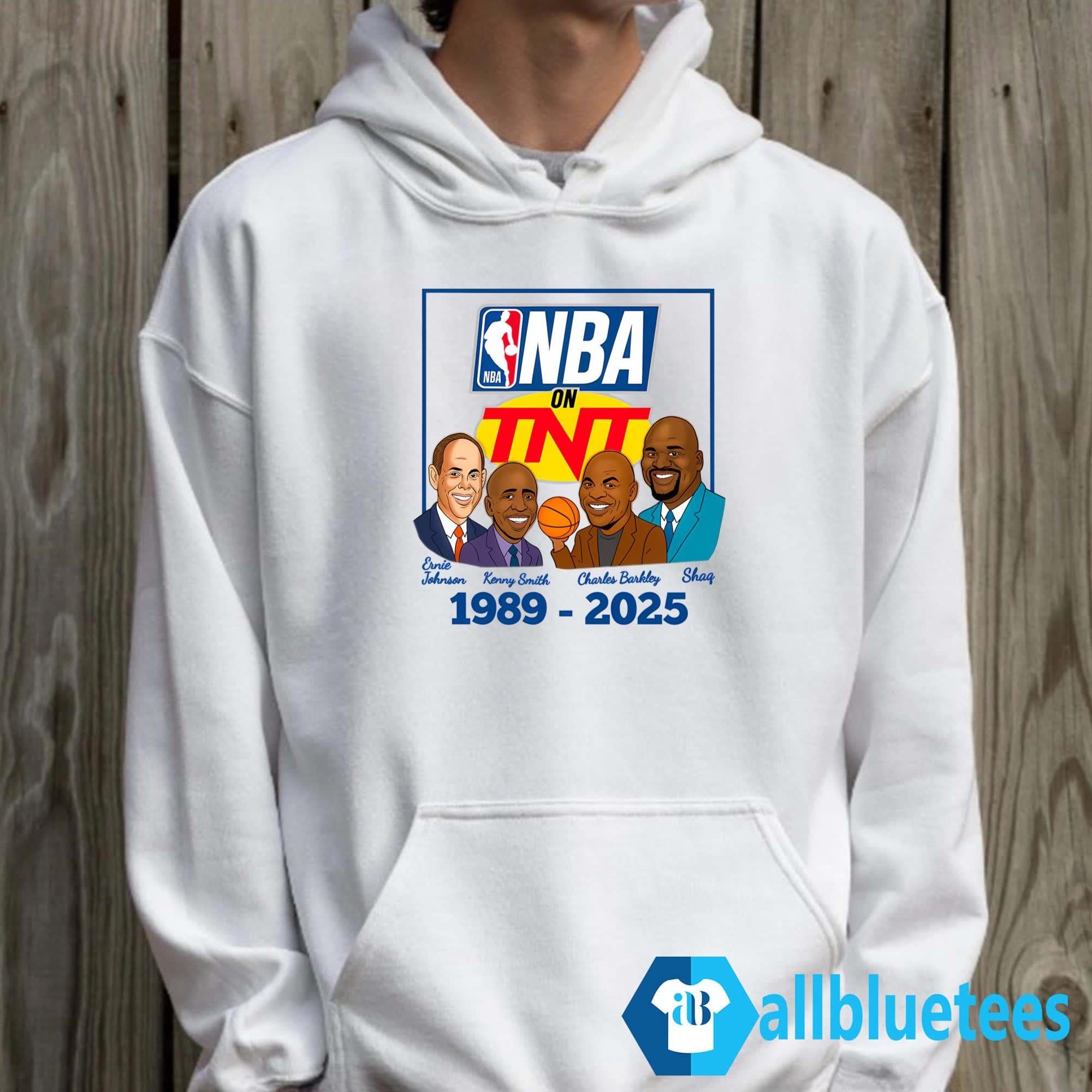 NBA On TNT Inside Basketball TV Show Caricatures Shirt