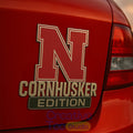 Nebraska Cornhuskers Custom Car Name Badge