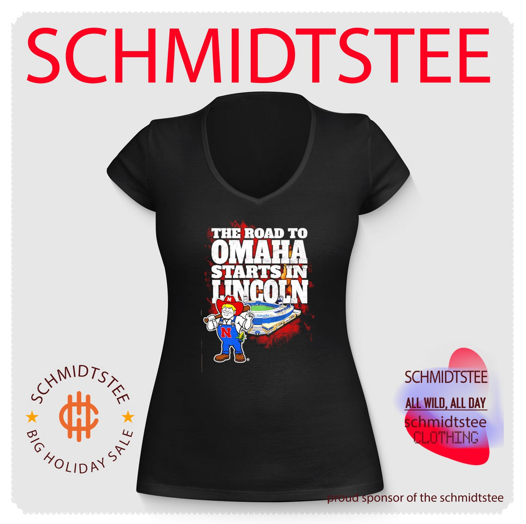 Nebraska Cornhuskers The Road To Omaha Starts In Lincoln shirt