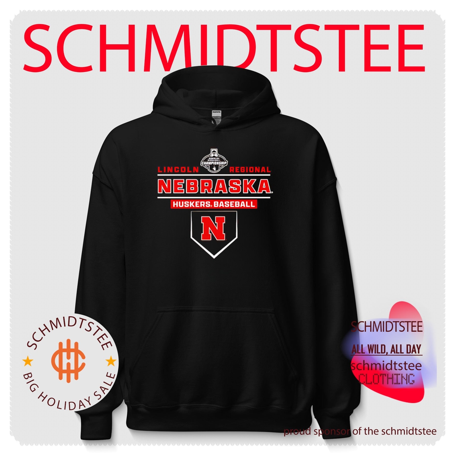 Nebraska Huskers Baseball 2026 Regional Bound shirt