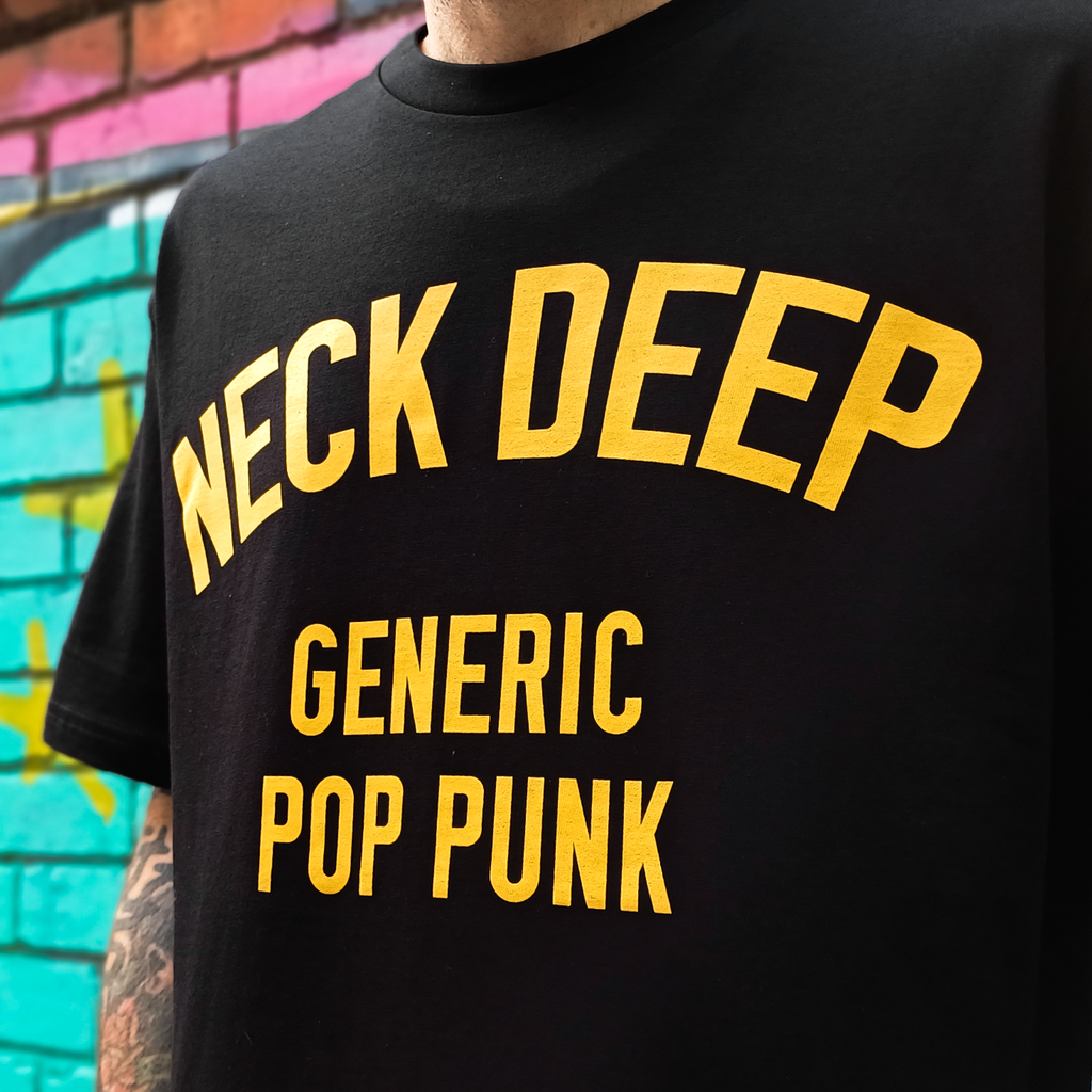Generic Pop Punk Tee (Black) Hoodie, Sweatshirt | CoreVibeTees.com (Image 3)