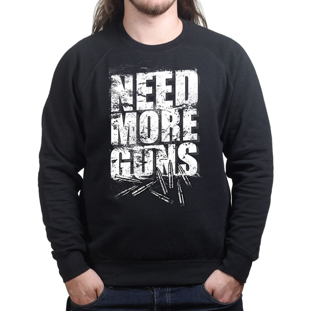 Need More Guns Sweatshirt T-Shirts, Hoodie | CoreVibeTees.com (Image 1)