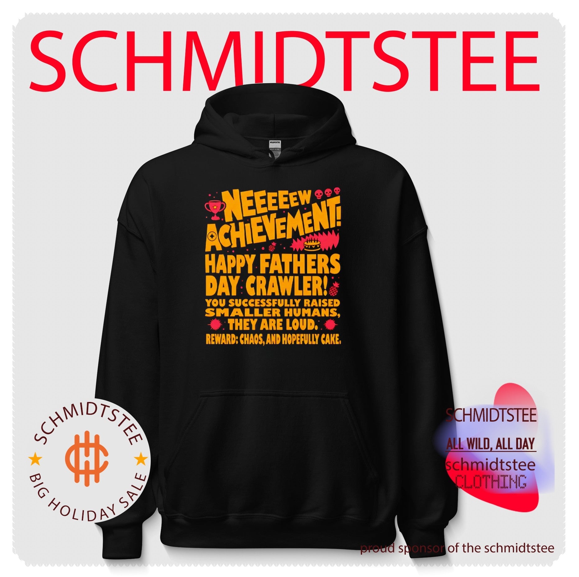 Neeeeew achievement happy fathers day crawler shirt