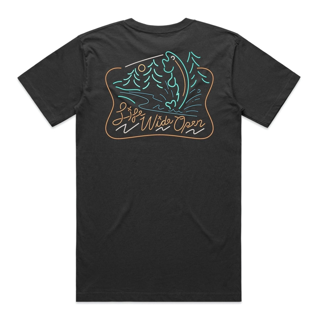 Neon Fishing Tee Hoodie, Sweatshirt | CoreVibeTees.com (Image 1)