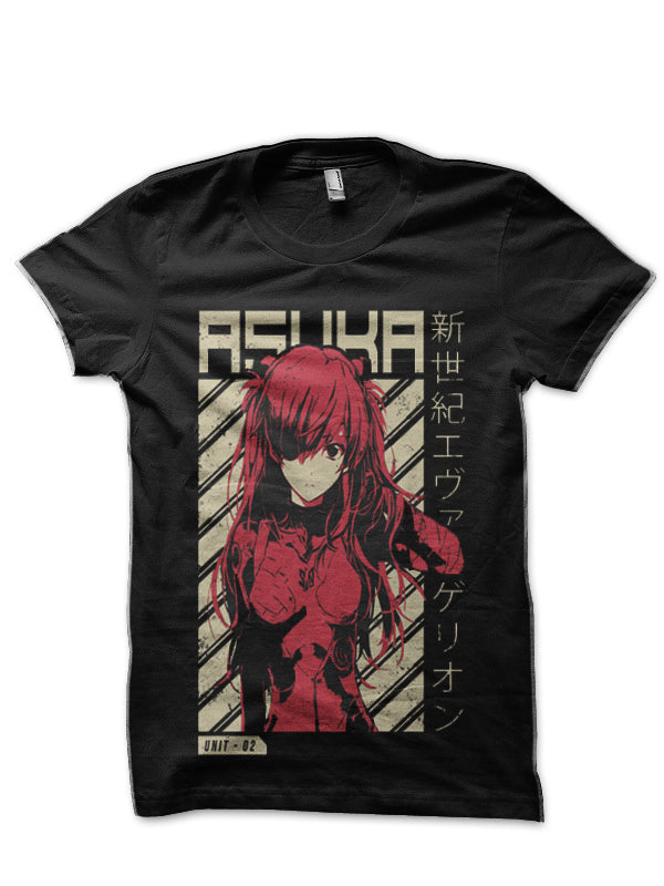 Neon Genesis Evangelion Black T-Shirt Style003 Hoodie, Sweatshirt | CoreVibeTees.com