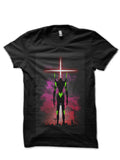 Neon Genesis Evangelion Black T-Shirt Hoodie, Sweatshirt | CoreVibeTees.com