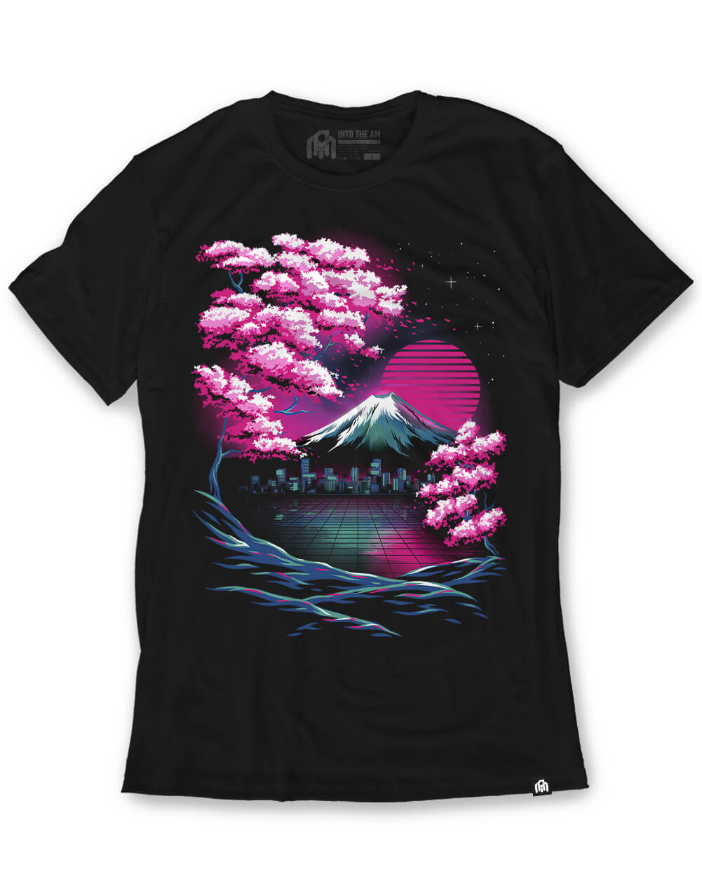 Neon Horizon Tee
