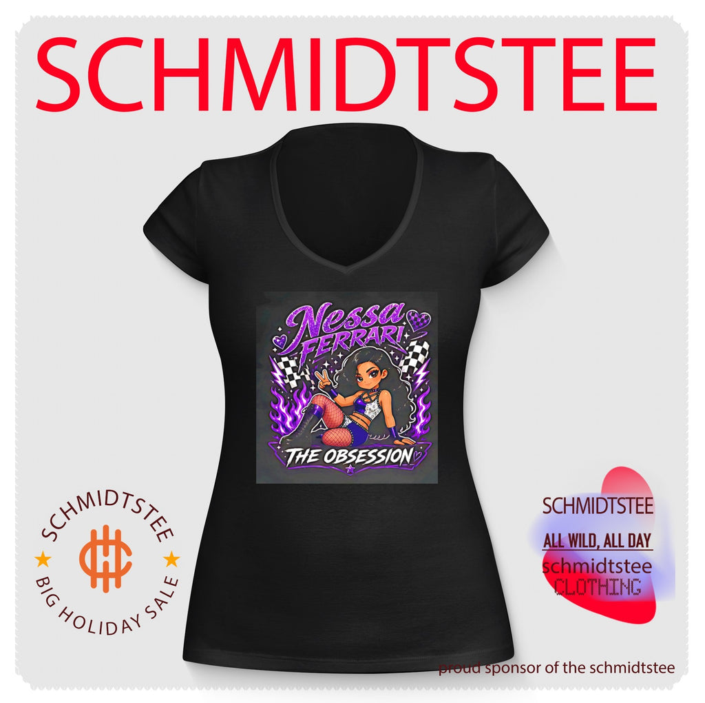 Nessa Ferrari the obsession illustration shirt