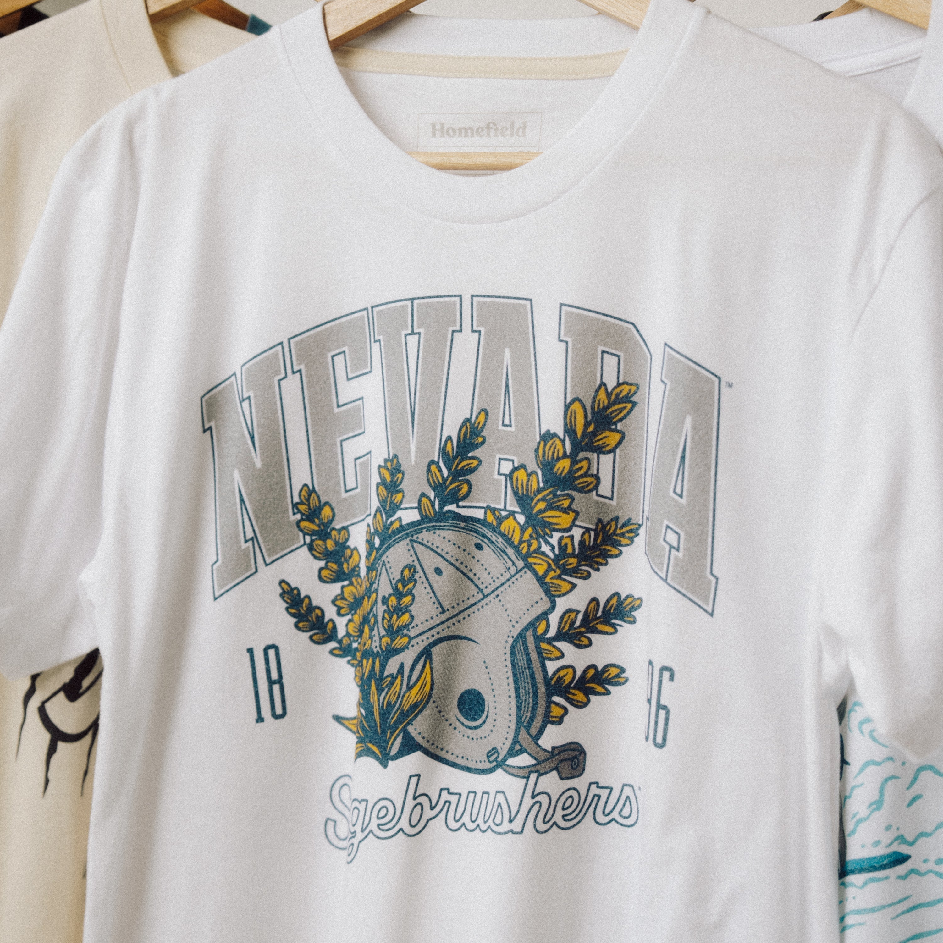 Nevada Football Est. 1896 Sagebrushers Retro Tee Style001 Hoodie, Sweatshirt | CoreVibeTees.com (Image 2)