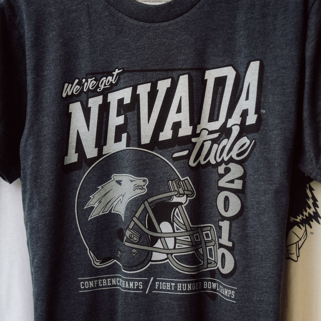 Nevada Wolf Pack Football "Nevada-Tude" 2010 Champs Tee Style001 Hoodie, Sweatshirt | CoreVibeTees.com (Image 2)
