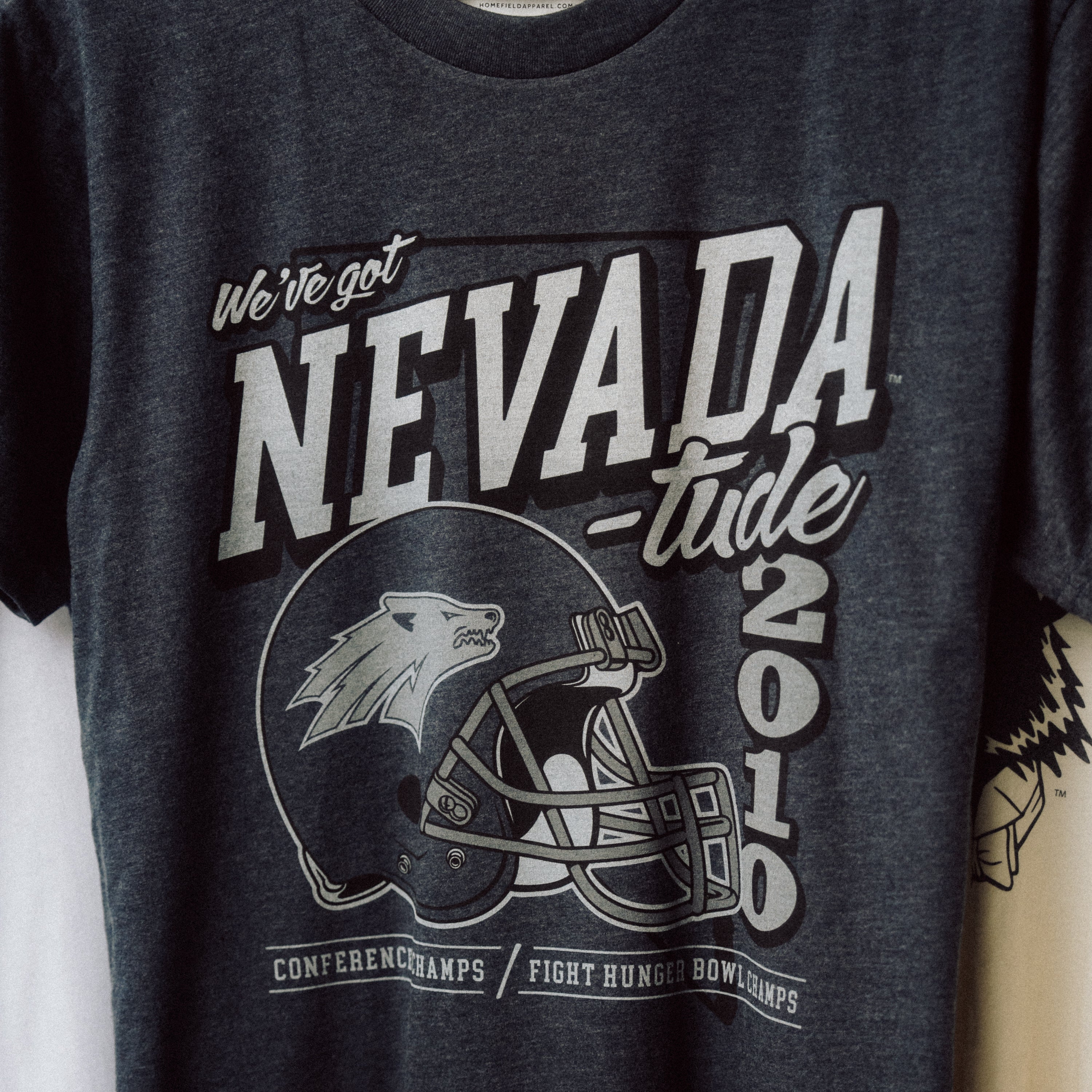 Nevada Wolf Pack Football "Nevada-Tude" 2010 Champs Tee Style001 Hoodie, Sweatshirt | CoreVibeTees.com (Image 2)