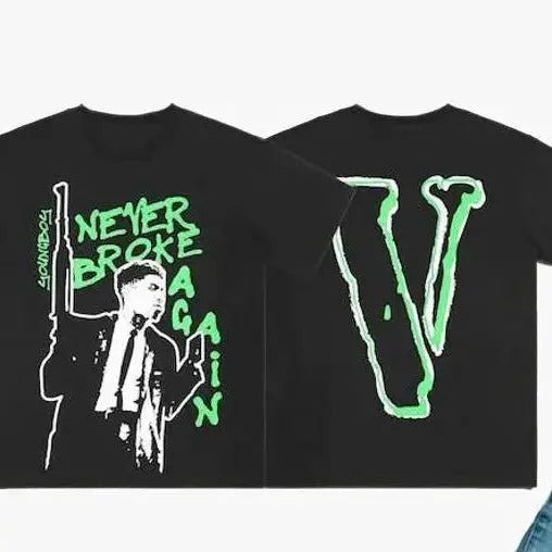 Never Broke Agent Suit V-lone T-Shirt, Vintage Big V T-Shirt, V.lone Unisex Tee Shirt, Y2K Shirt, Couple T-shirt, V-Lone Shirt