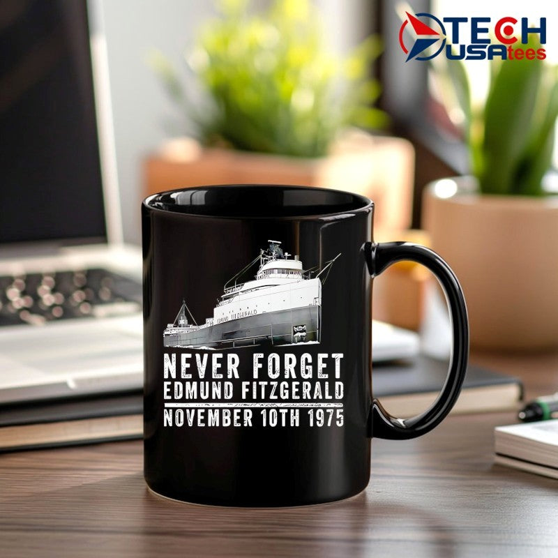 Never forget Edmund Fitzgerald November 10th 1975 shirt