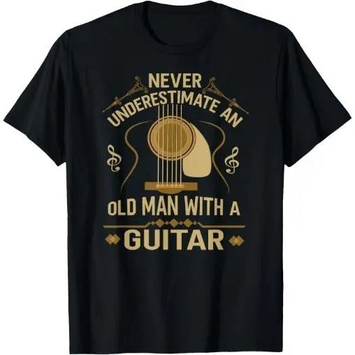 Never underestimate an old man with a T-Shirt Made in USA