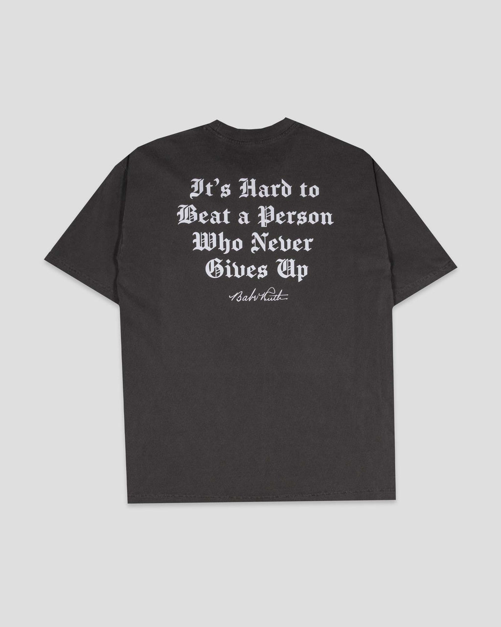 Never Give Up Oversized T-Shirt Hoodie, Sweatshirt | CoreVibeTees.com (Image 1)