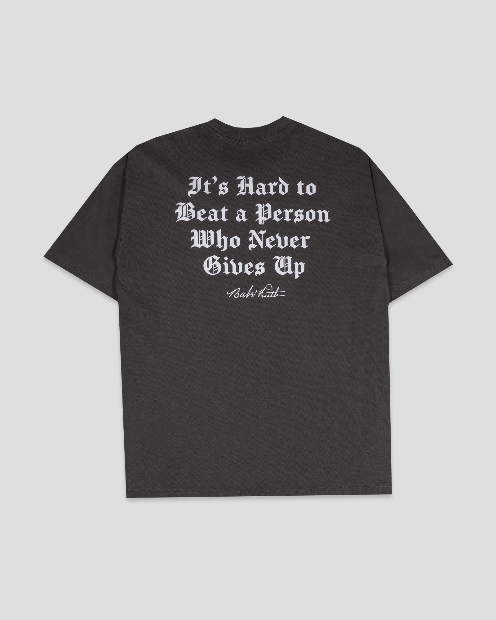 Never Give Up Oversized T-Shirt Hoodie, Sweatshirt | CoreVibeTees.com (Image 1)