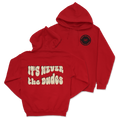 Never The Dudes Hoodie - Red T-Shirts, Sweatshirt | CoreVibeTees.com (Image 1)