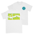 Never The Dudes T-Shirt - White Hoodie, Sweatshirt | CoreVibeTees.com (Image 1)