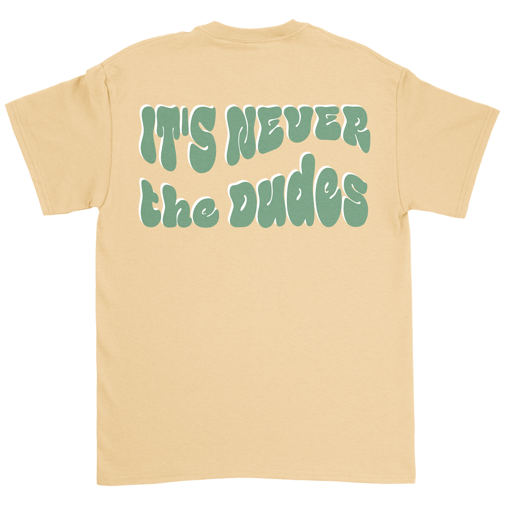 Never The Dudes T-Shirt - Yellow Haze Hoodie, Sweatshirt | CoreVibeTees.com (Image 3)