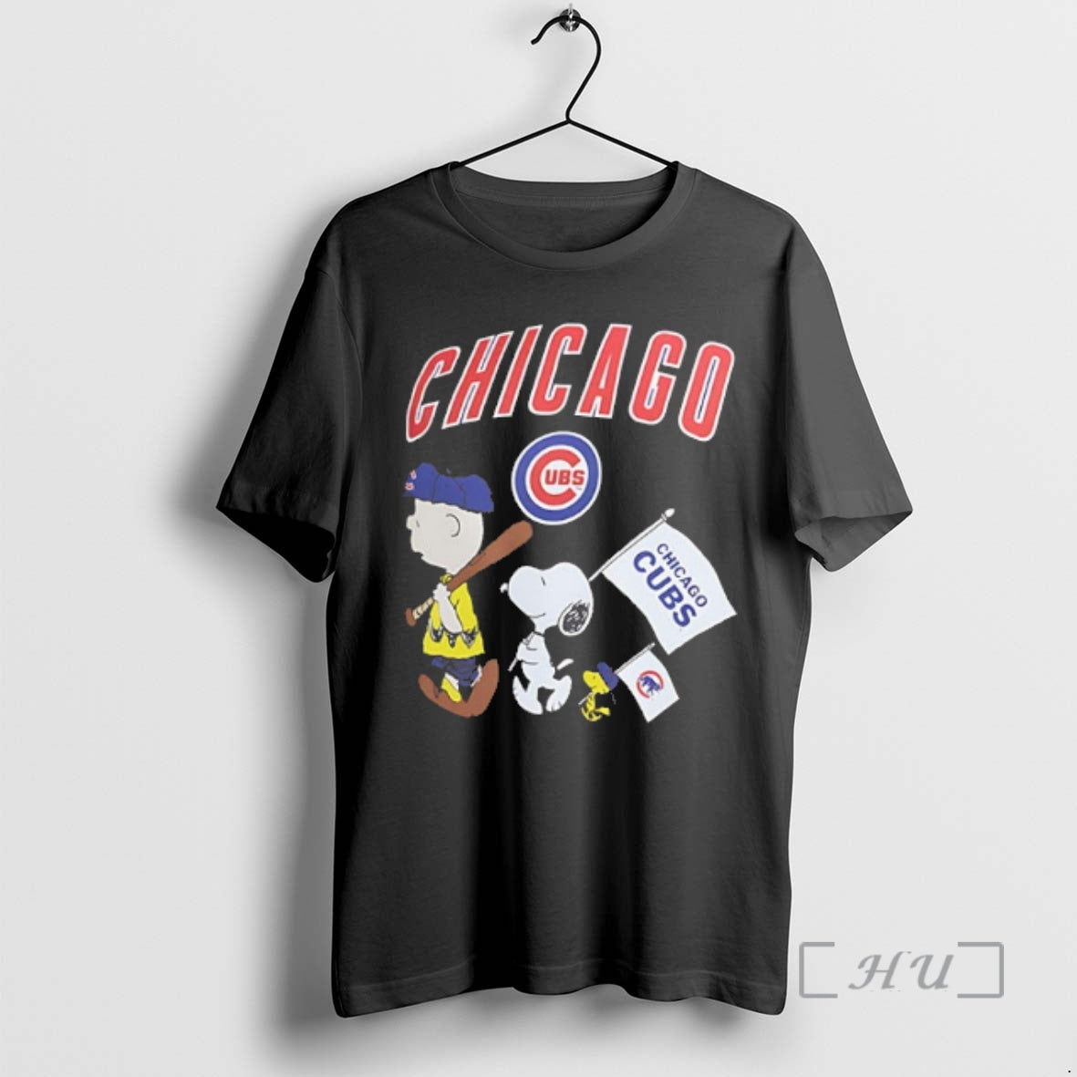 New Chicago Cubs X Peanuts Flag 2 Sided T-Shirts, Hoodie, Sweatshirt | CoreVibeTees.com