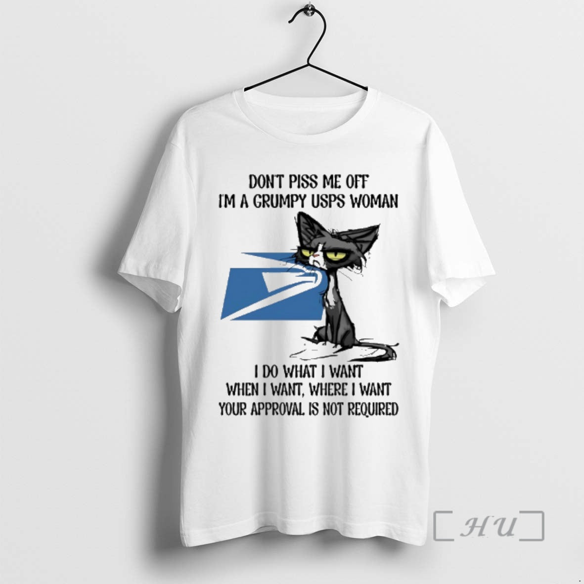 New Dont Piss Me Off Im A Grumpy Cat Usps Woman Premium T Shirts Sweater Hoodie, Sweatshirt | CoreVibeTees.com