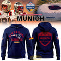 New England Patriots NFL Munich Game 2026 Tee Hoodie