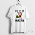 New Grinch Santa Christmas Tree When They Said Take A Seat I Took It Home T-Shirts, Hoodie, Sweatshirt | CoreVibeTees.com