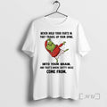 New Grinch Never Hold Your Farts In They Travel Up Your Spine Into Your Brain T-Shirts, Hoodie, Sweatshirt | CoreVibeTees.com