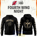 New Jersey Devils Fourth Wings Night Limited Edition Hoodie