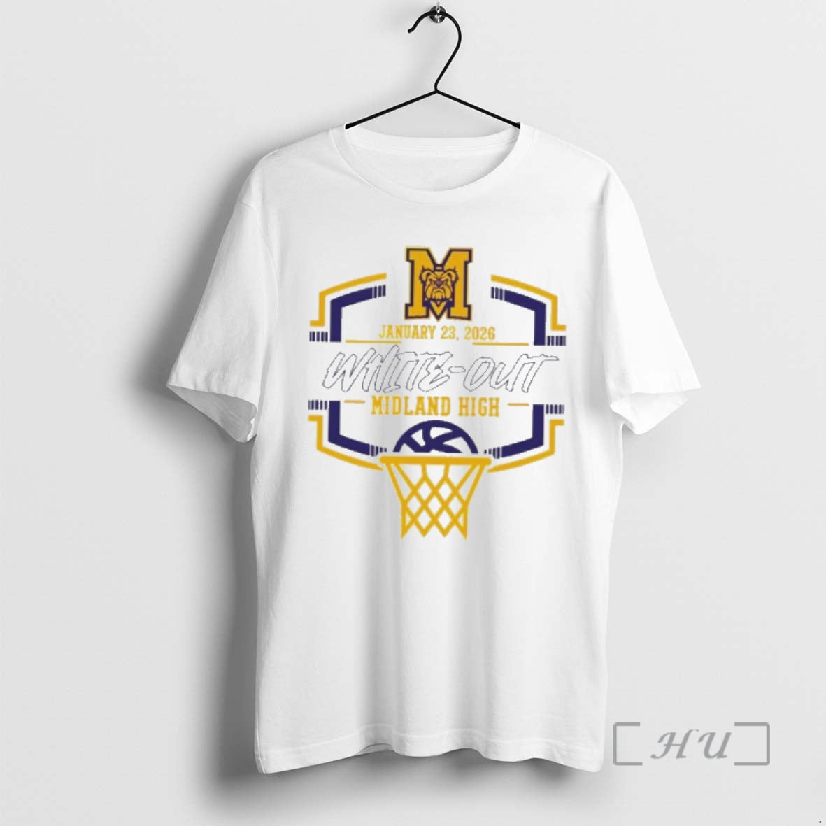 New Midland Bulldogs January 23 2026 White Out T-Shirts, Hoodie, Sweatshirt | CoreVibeTees.com