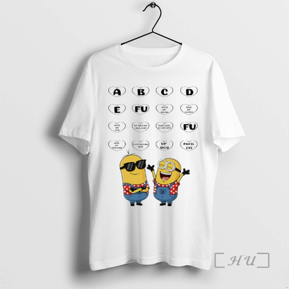 New Minion Abcde Fu And Ur Mom And Ur Sister And Ur Job Ur Broke T-Shirts, Hoodie, Sweatshirt | CoreVibeTees.com