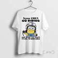New Minion Some Girls Go Riding And Drink Too Much Its Me Im Some Girls T-Shirts, Hoodie, Sweatshirt | CoreVibeTees.com