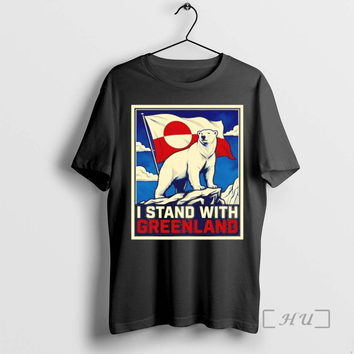 New Polar Bear I Stand With Greenland Hope T-Shirts, Hoodie, Sweatshirt | CoreVibeTees.com